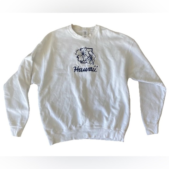 Vintage HAWAII Sweatshirt X-Large Crewneck - Picture 1 of 7
